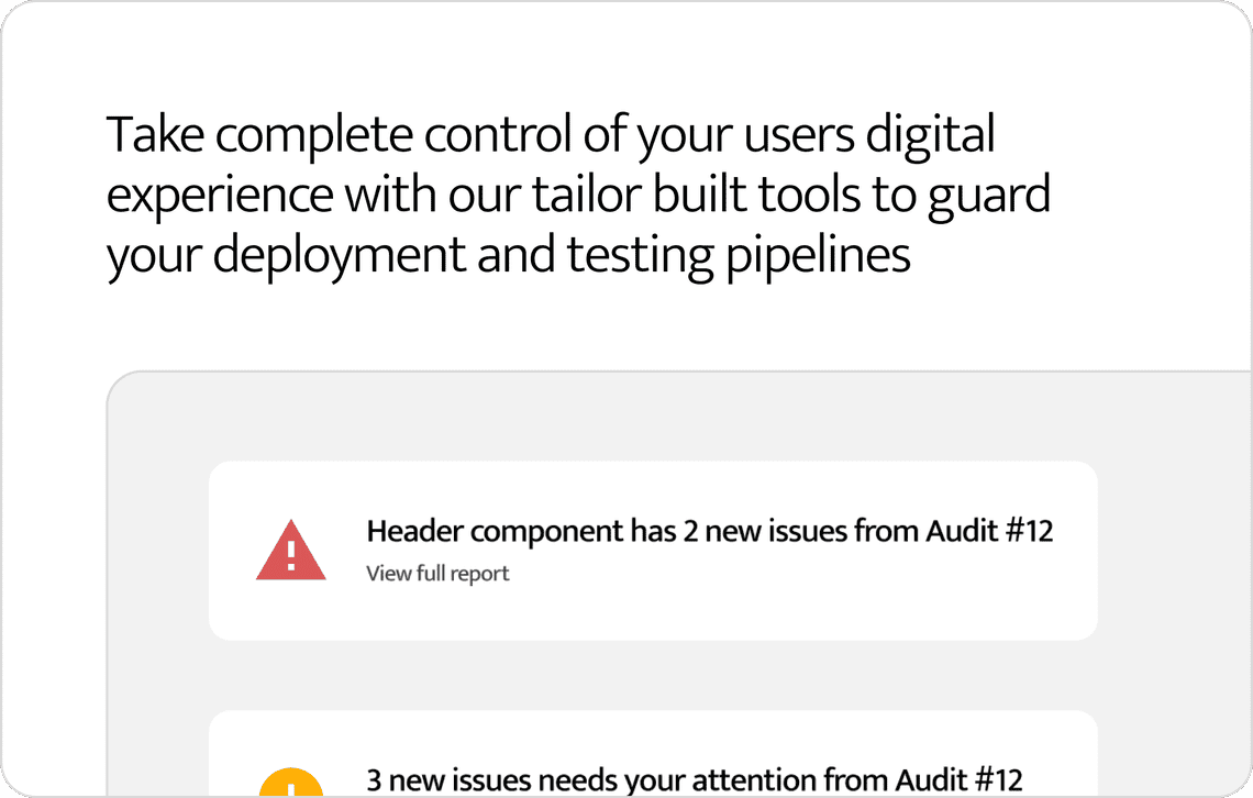 Testing pipelines visualization